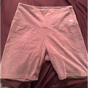 PINK biker shorts